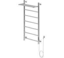 Электрический полотенцесушитель Aquanet Mauro 100х50 R 282008 с полкой Хром