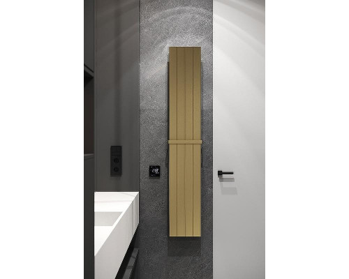 Электрический полотенцесушитель Boheme Flat 725-MG Золото матовое