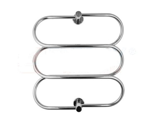 Купить Электрический полотенцесушитель Energy Aura 600х600 EETR0AURA0606000000 Хром в магазине сантехники Santeh-Crystal.ru