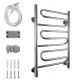 Купить Электрический полотенцесушитель Energy Bravo 800x500 EETRBRAVO0805000000 Хром в магазине сантехники Santeh-Crystal.ru
