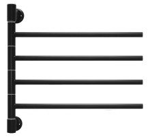 Электрический полотенцесушитель Energy I chrome G4 RAL 9005 EETR00IG400000R905M Черный матовый