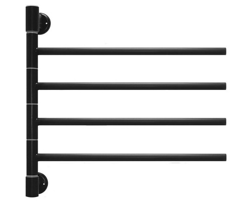 Купить Электрический полотенцесушитель Energy I chrome G4 RAL 9005 EETR00IG400000R905M Черный матовый в магазине сантехники Santeh-Crystal.ru