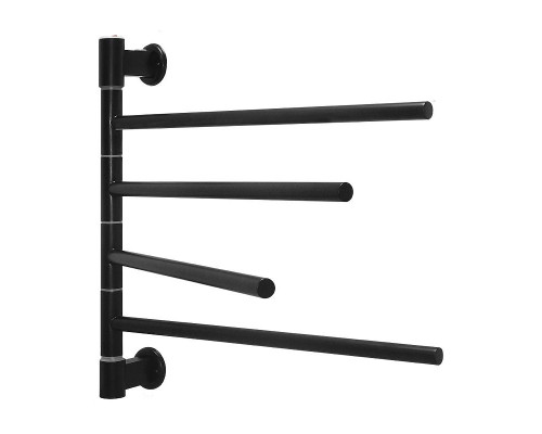 Купить Электрический полотенцесушитель Energy I chrome G4 RAL 9005 EETR00IG400000R905M Черный матовый в магазине сантехники Santeh-Crystal.ru