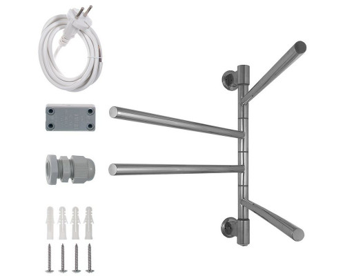 Купить Электрический полотенцесушитель Energy I G4 540х555 EETR00IG40000000000 Хром в магазине сантехники Santeh-Crystal.ru