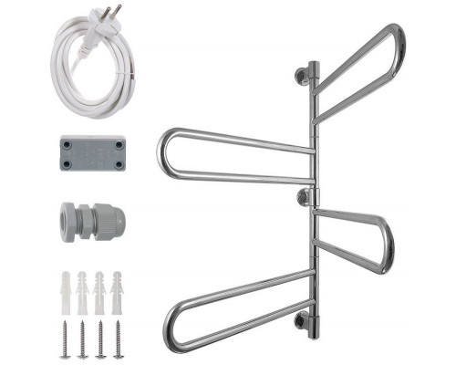 Заказать Электрический полотенцесушитель Energy U G4 940х635 EETR00UG40000000000 Хром в магазине сантехники Santeh-Crystal.ru