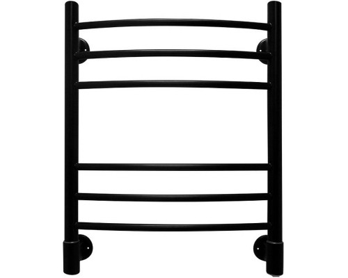 Заказать Электрический полотенцесушитель Energy Ergo 600x500 EETR0ERGO06050R905M Черный матовый RAL 9005 в магазине сантехники Santeh-Crystal.ru