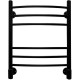 Заказать Электрический полотенцесушитель Energy Ergo 600x500 EETR0ERGO06050R905M Черный матовый RAL 9005 в магазине сантехники Santeh-Crystal.ru