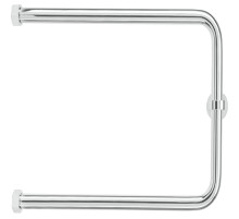 Водяной полотенцесушитель Grota Modesto 50х40 Хром