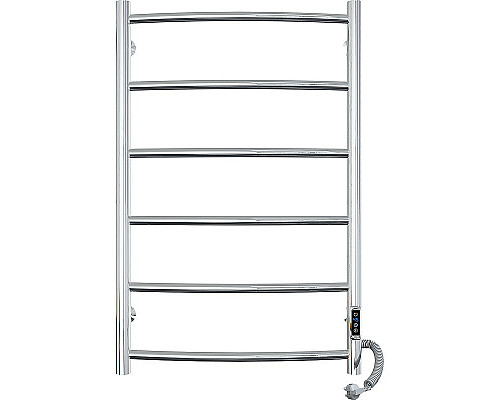 Купить Электрический полотенцесушитель Laris Классик П6 500х800 R 73207392 Хром в магазине сантехники Santeh-Crystal.ru