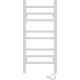 Заказать Электрический полотенцесушитель Laris Лаванда ЧК П8 300х700 R 73207621 Белый муар в магазине сантехники Santeh-Crystal.ru