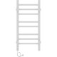 Заказать Электрический полотенцесушитель Laris Лаванда ЧК П8 300х700 R 73207621 Белый муар в магазине сантехники Santeh-Crystal.ru