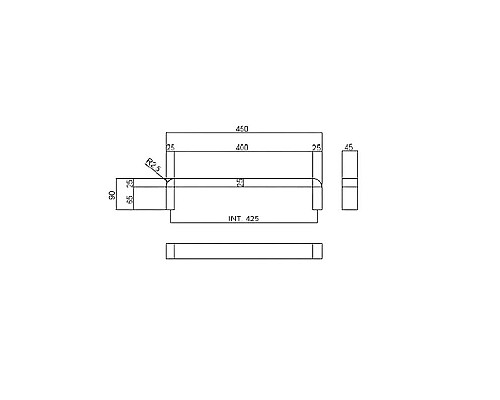 Купить Электрический полотенцесушитель Margaroli Panorama 681CRT Хром в магазине сантехники Santeh-Crystal.ru