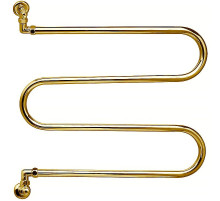 Водяной полотенцесушитель Margaroli Vento 400GO Золото