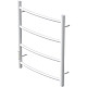 Купить Электрический полотенцесушитель Point Афина PN04756W П4 500x600 диммер слева Белый в магазине сантехники Santeh-Crystal.ru