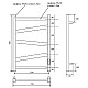 Приобрести Электрический полотенцесушитель Point Феникс PN15856W П5 500x600 диммер справа Белый в магазине сантехники Santeh-Crystal.ru