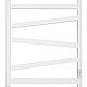 Приобрести Электрический полотенцесушитель Point Феникс PN15856W П5 500x600 диммер справа Белый в магазине сантехники Santeh-Crystal.ru