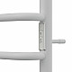 Купить Электрический полотенцесушитель Point Сатурн PN90846W П6 400x600 диммер справа Белый в магазине сантехники Santeh-Crystal.ru