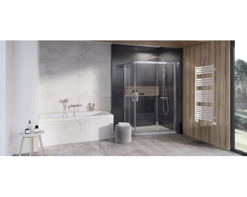 Купить Водяной полотенцесушитель Ravak Degree 50х100 X04000083682 Хром в магазине сантехники Santeh-Crystal.ru