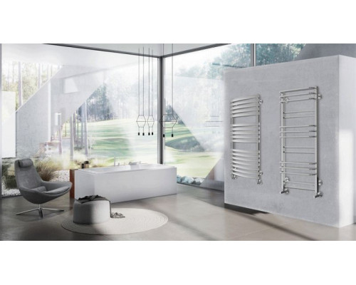 Купить Водяной полотенцесушитель Ravak Optima 50х120 X04000083687 с полкой Хром в магазине сантехники Santeh-Crystal.ru