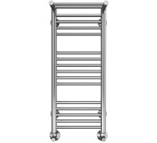 Водяной полотенцесушитель Terminus Аврора П16 300x780 4660059582344 с полкой Хром