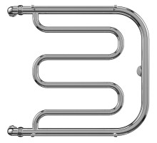 Водяной полотенцесушитель Terminus Фокстрот 600x400 4620768881312 с полкой Хром