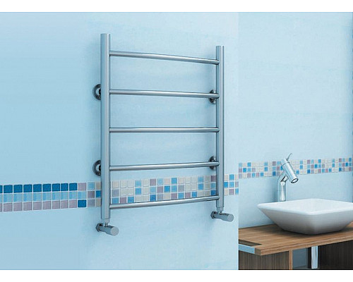 Приобрести Водяной полотенцесушитель Terminus Классик П5 400x596 4670030726216 Хром в магазине сантехники Santeh-Crystal.ru