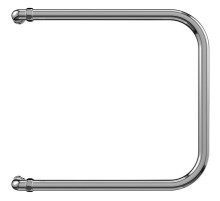 Водяной полотенцесушитель Terminus П-образный 500x500 4620768888250 Хром