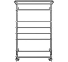 Водяной полотенцесушитель Terminus Полка П8 500x796 4670030723161 с полкой Хром