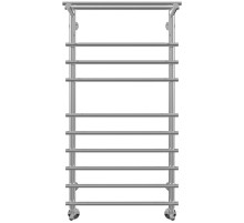 Водяной полотенцесушитель Terminus Ватра П10 500x996 4670030723970 с полкой Хром