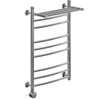 Электрический полотенцесушитель Ника Arc ЛД (Г2) ВП 80/50 с полкой Хром