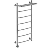 Электрический полотенцесушитель Ника Arc ЛД ВП 100/50 с полкой Хром