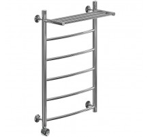 Электрический полотенцесушитель Ника Arc ЛД ВП 80/40 с полкой Хром