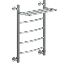 Водяной полотенцесушитель Ника Arc ЛД ВП 60/50 с полкой Хром