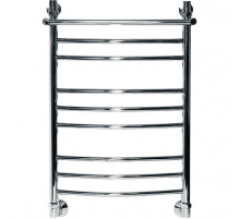 Водяной полотенцесушитель Ника Arc ЛД/ВП (г2) 80x60 с полкой Хром