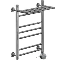 Электрический полотенцесушитель Ника Classic ЛП (Г2) ВП 60/40 с полкой Хром