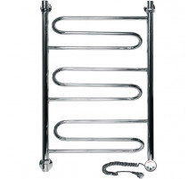 Электрический полотенцесушитель Ника Curve ЛZ Эл. 80x50 Хром