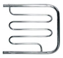 Водяной полотенцесушитель Ника Econ ПМ2 60x60 с полкой Хром