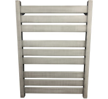 Водяной полотенцесушитель Ника Modern ЛМ 7 80x50 Matt Antique Silver 9 перекладин