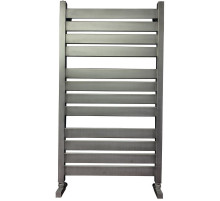 Водяной полотенцесушитель Ника Modern ЛМ 7 100x50 Matt Antique Silver Матовый хром