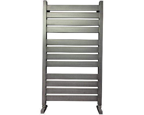 Купить Водяной полотенцесушитель Ника Modern ЛМ 7 100x50 Matt Antique Silver Матовый хром в магазине сантехники Santeh-Crystal.ru