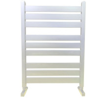 Водяной полотенцесушитель Ника Modern ЛМ 7 80x50 Белый 9 перекладин