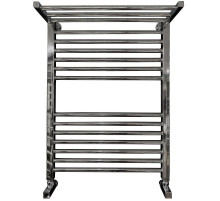 Водяной полотенцесушитель Ника Modern ЛМ 3 80x40 с полкой Хром 16 перекладин