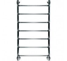 Водяной полотенцесушитель Ника Quadro Л90 100x60 Хром