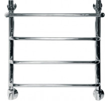 Водяной полотенцесушитель Ника Quadro Л90/ВП 50x50 с полкой Хром