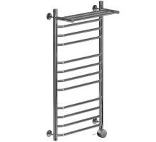 Электрический полотенцесушитель Ника Trapezium ЛТ (Г2) ВП 100/60 с полкой Хром