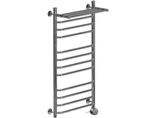 Заказать Электрический полотенцесушитель Ника Trapezium ЛТ (Г2) ВП 100/60 с полкой Хром в магазине сантехники Santeh-Crystal.ru