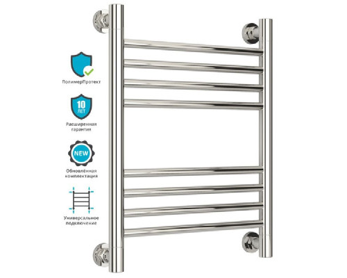 Приобрести Водяной полотенцесушитель Сунержа Богема+ 500х400 Хром в магазине сантехники Santeh-Crystal.ru