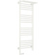 Приобрести Электрический полотенцесушитель Сунержа Богема 2.0 1200x400 L 12-5206-1240 с полкой Белый в магазине сантехники Santeh-Crystal.ru