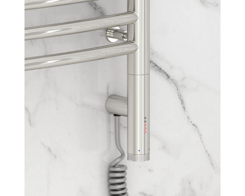 Купить Электрический полотенцесушитель Сунержа Богема 3.0 1000x500 R 00-5803-1050 Хром в магазине сантехники Santeh-Crystal.ru