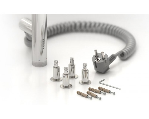 Приобрести Электрический полотенцесушитель Сунержа Богема 3.0 600x400 L 00-5802-6040 Хром в магазине сантехники Santeh-Crystal.ru